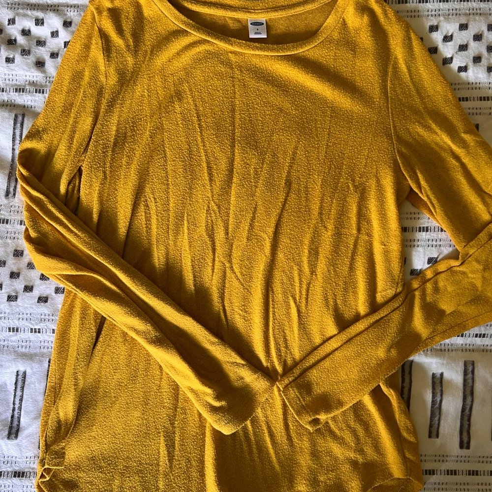 Old Navy Long-Sleeve Luxe Tunic T-Shirt for Women